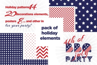 4th July Pattern Pack: A Creative Tool for Modern Designers