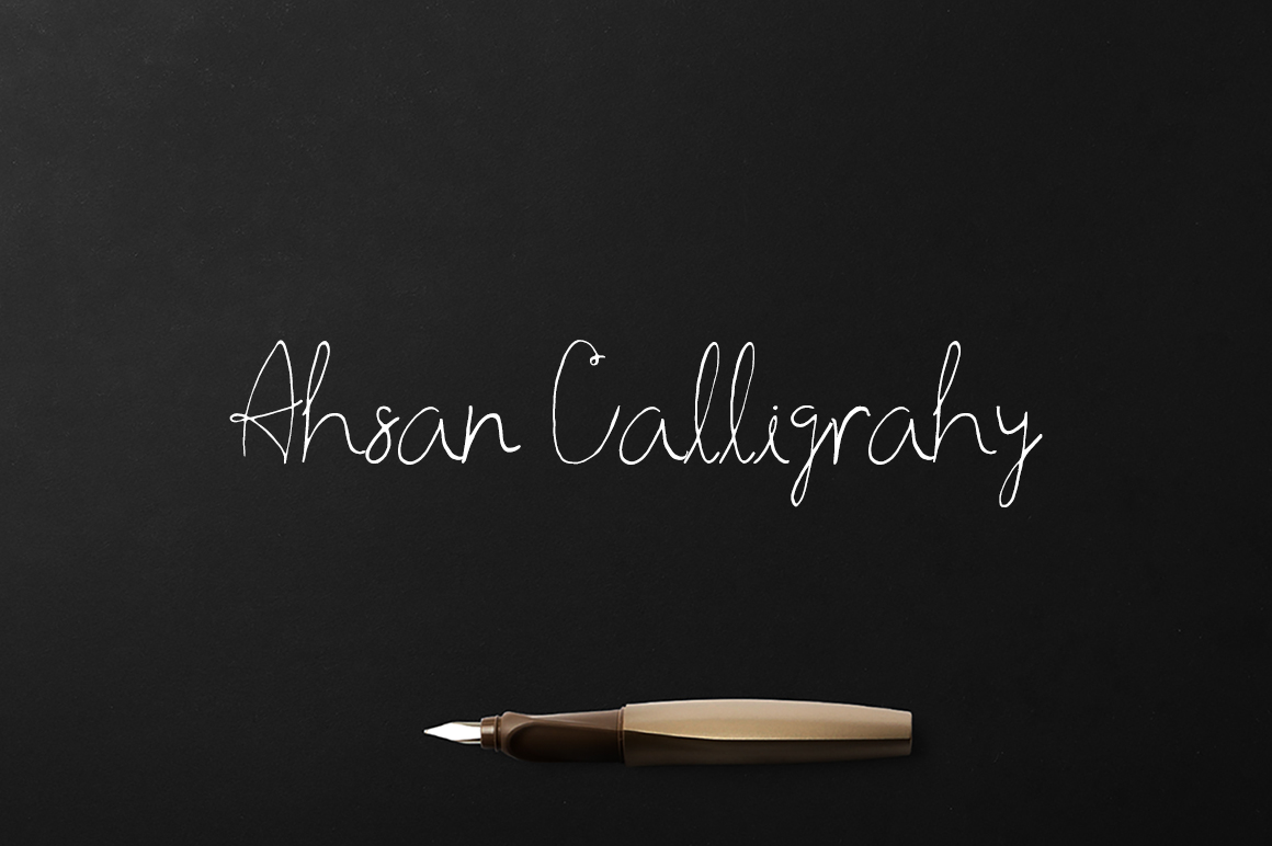 Ahsan Calligraphy: Enhancing Creativity and Precision in Workflow