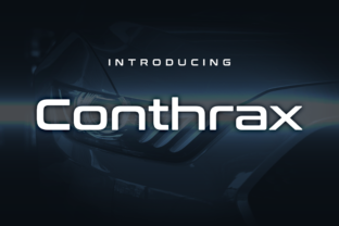 Conthrax: A Bold, Elegant Display Font