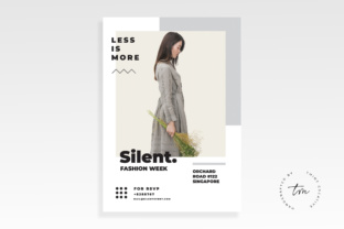 Fashion Flyer: A Bold Typography Statement