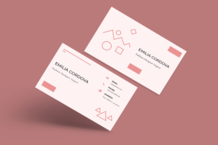 Modern Concept Business Card Template 25: A Fresh Approach to Professional Networking