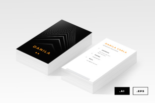 Modern Concept Business Card Template 40: A Modern Approach to Professional Networking