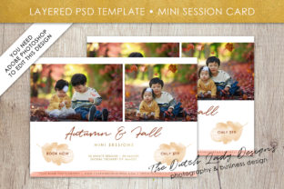 Photo Mini Session Card Template