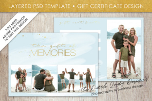 Photography Gift Certificate Template: A Watercolor-Style Photo Gift Card Design 38
