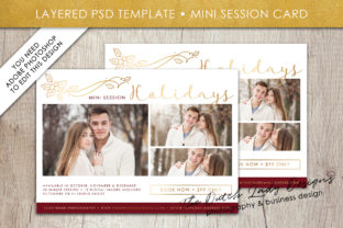 PSD Photo Mini Session Card Template: A Practical Tool for Visual Professionals